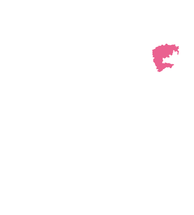 宮城県地形図
